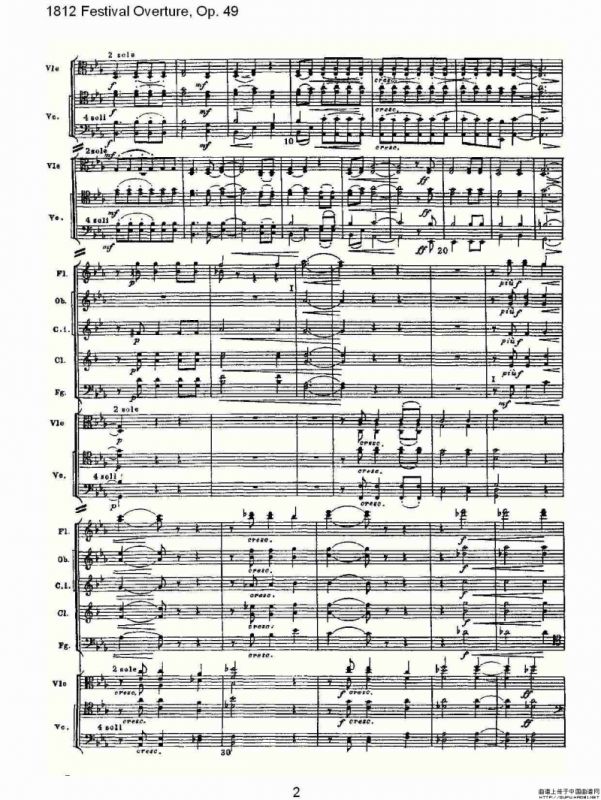 1812 Festival Overture,Op.49 1812欢庆序曲,Op.49（一）