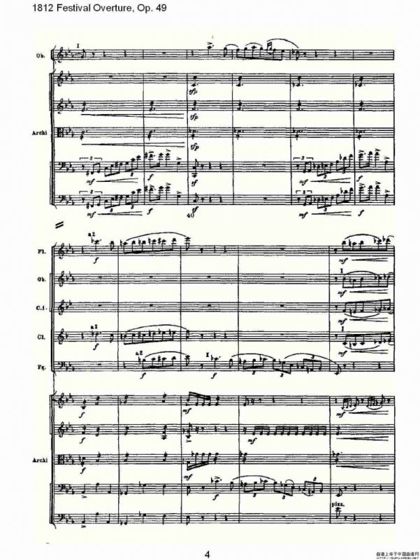 1812 Festival Overture,Op.49 1812欢庆序曲,Op.49（一）