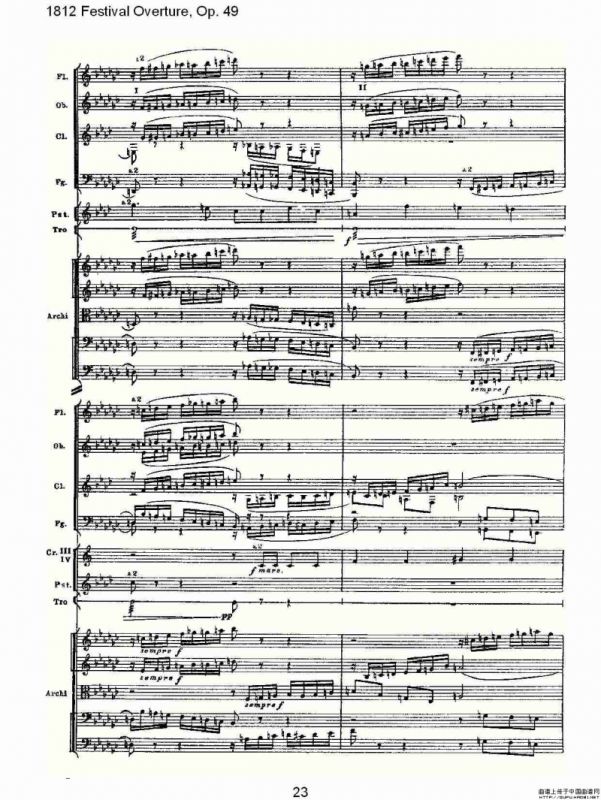 1812 Festival Overture,Op.49 1812欢庆序曲,Op.49（一）