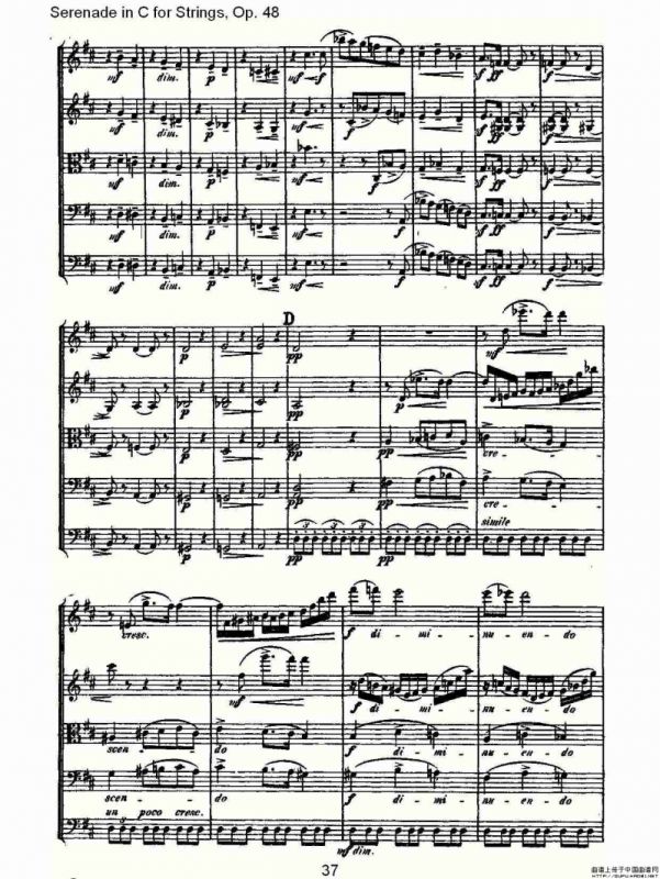 Serenade in C for Strings, Op.48 C调弦乐小夜曲，Op.48（二）