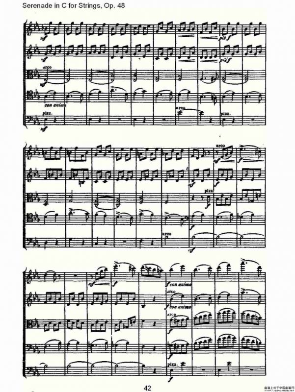 Serenade in C for Strings, Op.48 C调弦乐小夜曲，Op.48（二）