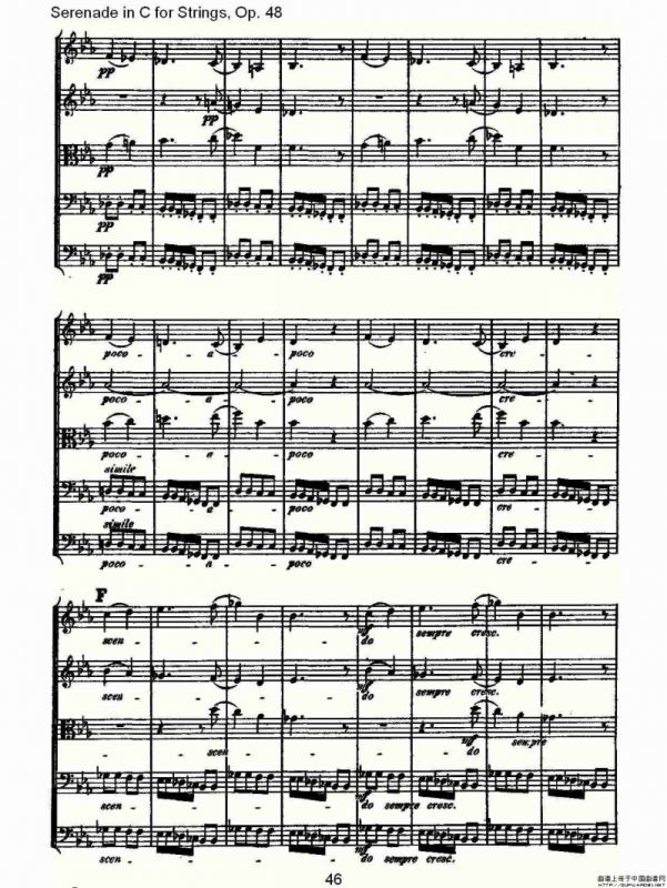 Serenade in C for Strings, Op.48 C调弦乐小夜曲，Op.48（二）