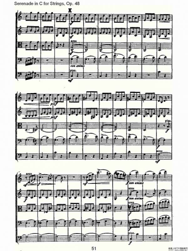 Serenade in C for Strings, Op.48 C调弦乐小夜曲，Op.48（二）