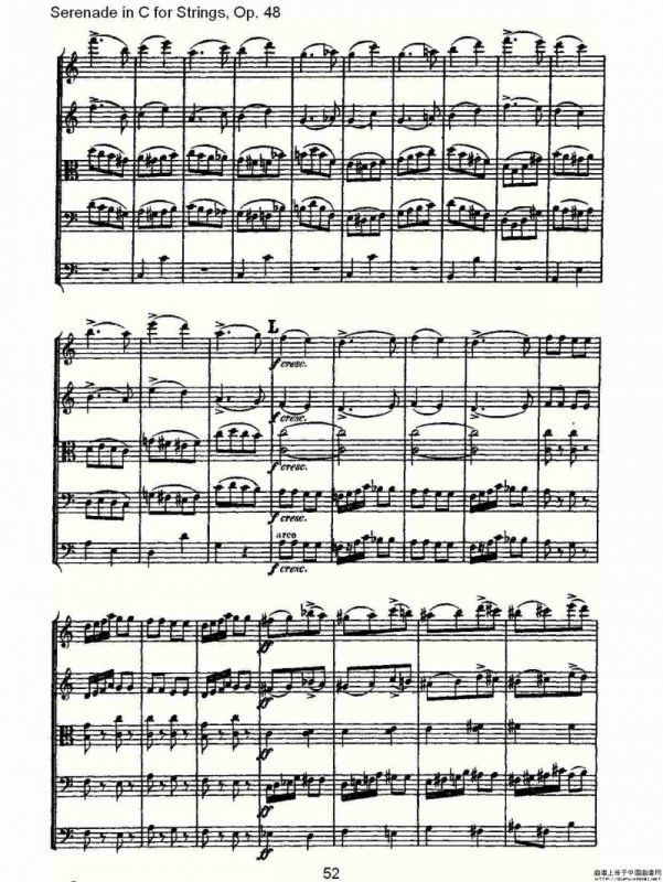 Serenade in C for Strings, Op.48 C调弦乐小夜曲，Op.48（二）