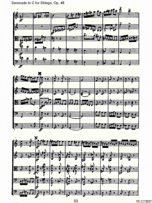 Serenade in C for Strings, Op.48 C调弦乐小夜曲，Op.48（二）