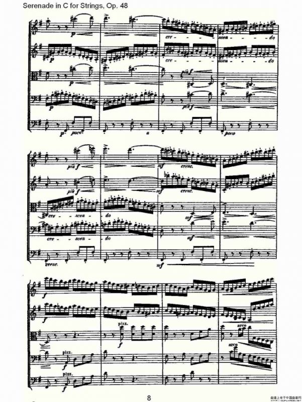 Serenade in C for Strings, Op.48 C调弦乐小夜曲，Op.48（一）