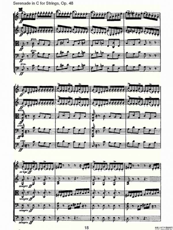 Serenade in C for Strings, Op.48 C调弦乐小夜曲，Op.48（一）