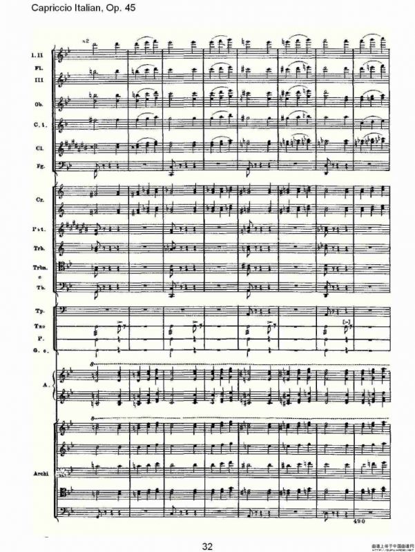 Capriccio Italian, Op. 45 意大利幻想曲, Op. 45