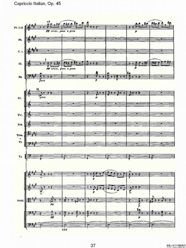 Capriccio Italian, Op. 45 意大利幻想曲, Op. 45