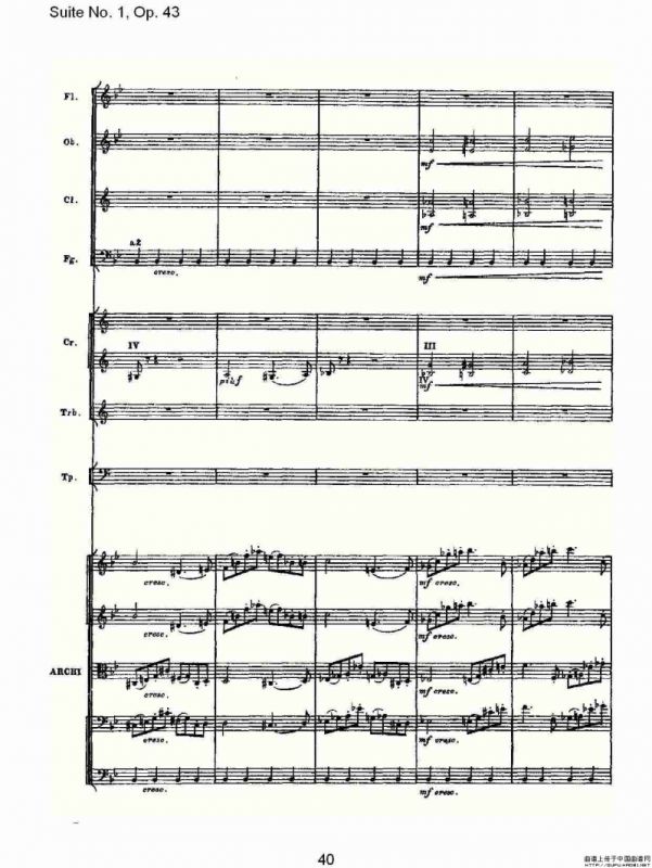 Suite No.1, Op.43 第一套曲,Op.43第五乐章（二）