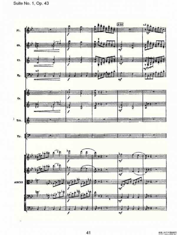 Suite No.1, Op.43 第一套曲,Op.43第五乐章（二）