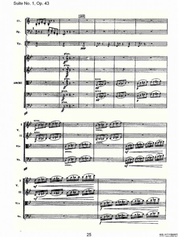 Suite No.1, Op.43 第一套曲,Op.43第五乐章（一）