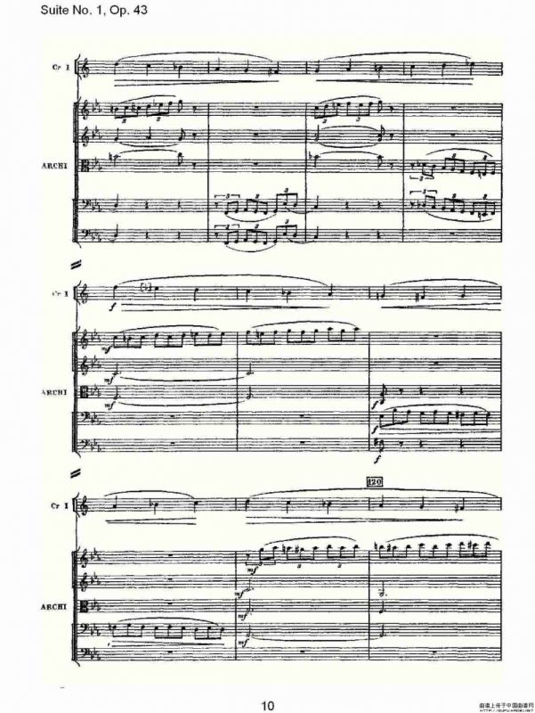 Suite No.1, Op.43 第一套曲,Op.43第二乐章