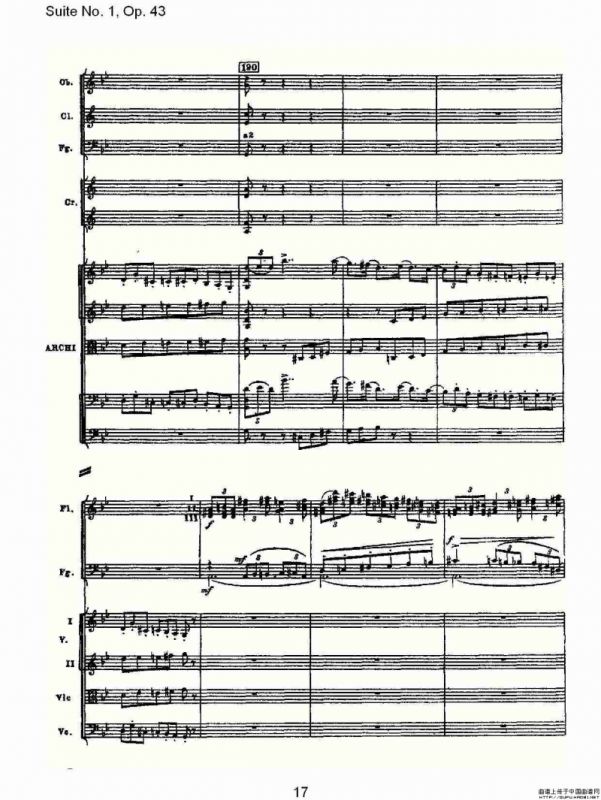 Suite No.1, Op.43 第一套曲,Op.43第二乐章