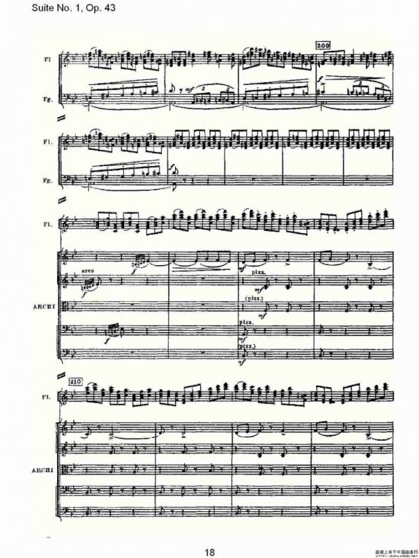 Suite No.1, Op.43 第一套曲,Op.43第二乐章