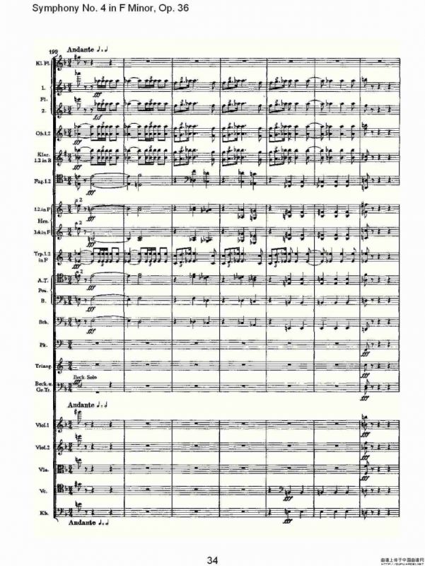 F小调第四交响曲, Op. 36 第四乐章（二）