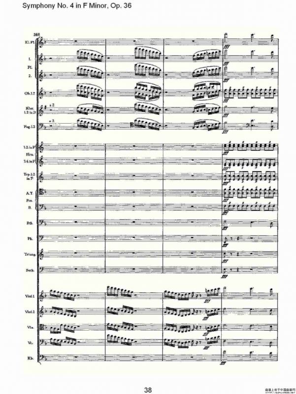 F小调第四交响曲, Op. 36 第四乐章（二）
