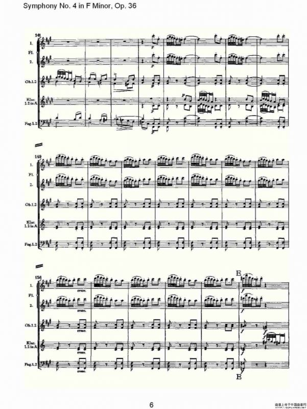 F小调第四交响曲, Op. 36 第三乐章