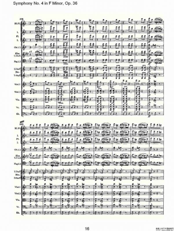 F小调第四交响曲, Op. 36 第三乐章