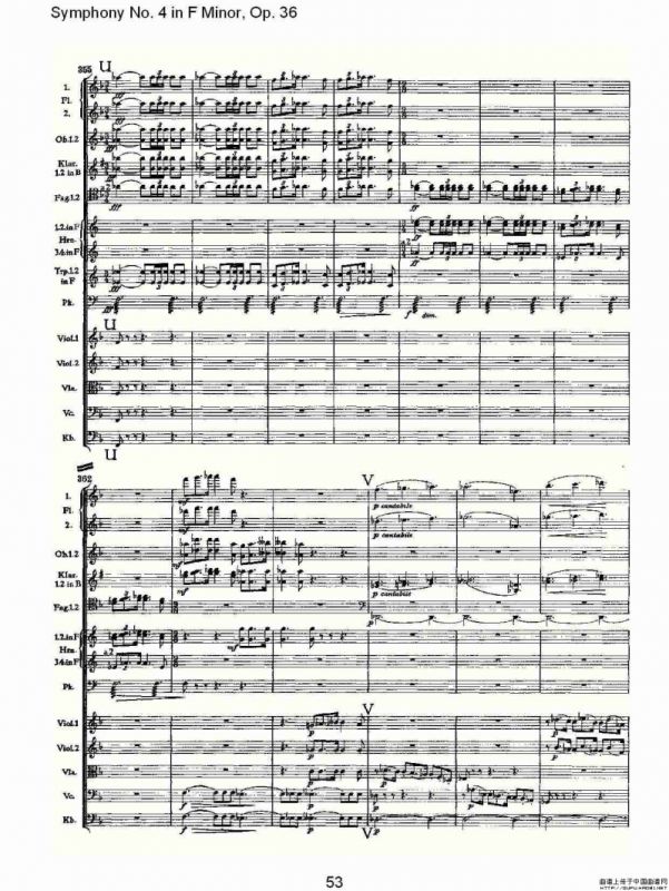 F小调第四交响曲, Op. 36 第一乐章（二）