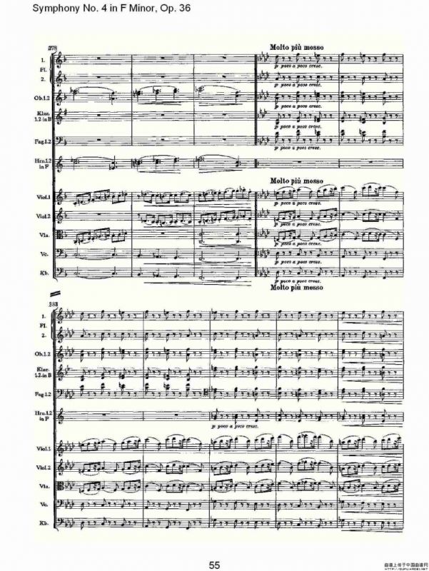 F小调第四交响曲, Op. 36 第一乐章（二）
