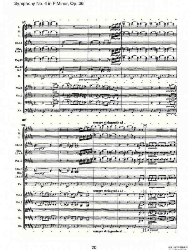 F小调第四交响曲, Op. 36 第一乐章（一）