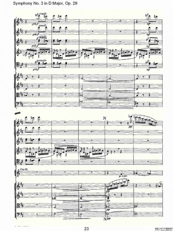 D大调第三交响曲, Op.29 第四乐章