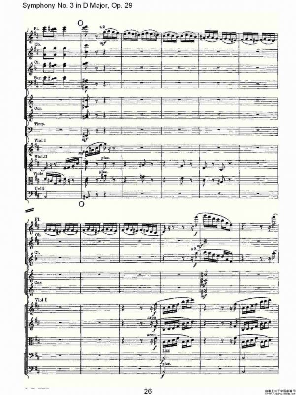 D大调第三交响曲, Op.29 第四乐章