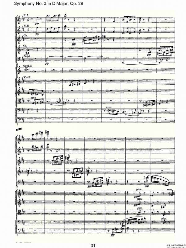 D大调第三交响曲, Op.29 第四乐章