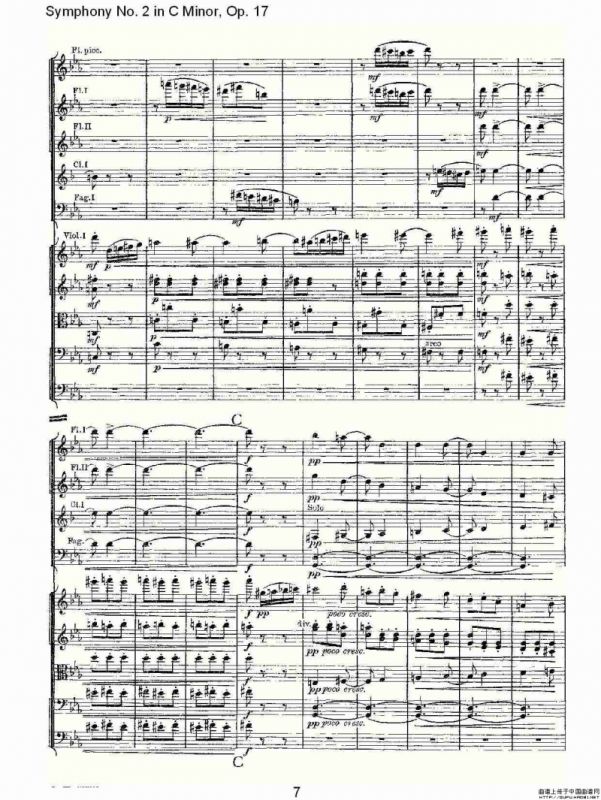 Symphony No. 2 in C Minor, Op. 17 C小调第二交响曲,