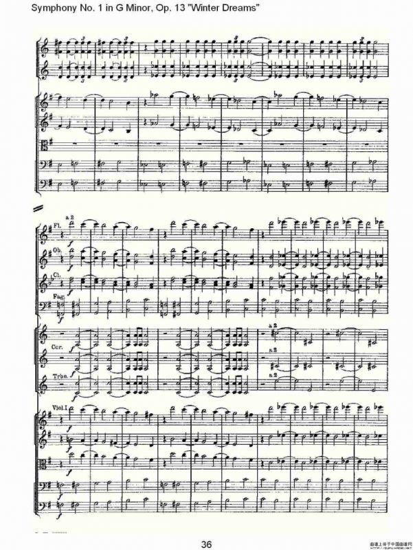 G小调第一交响曲, Op.13 冬天的梦幻Op.13第四乐章（二）