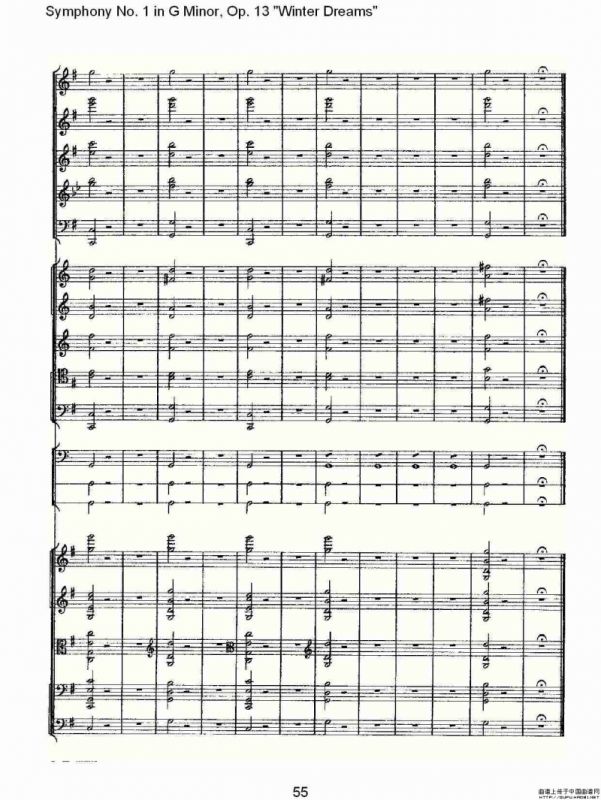 G小调第一交响曲, Op.13 冬天的梦幻Op.13第四乐章（二）
