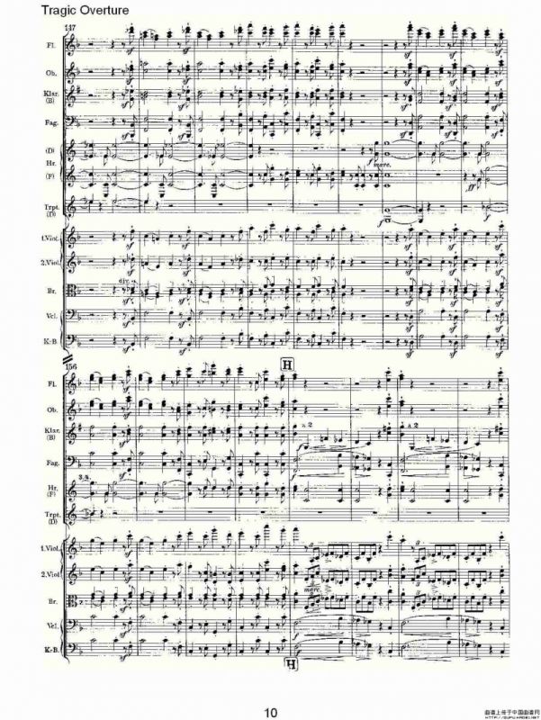 Tragic Overture 悲惨的前奏曲