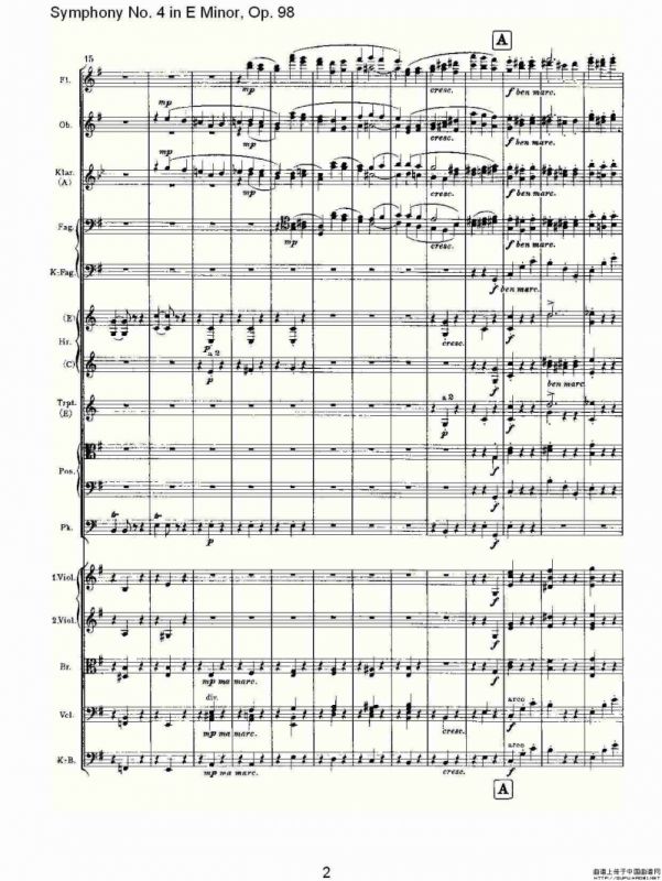 E小调第四交响曲, Op.98 第四乐章