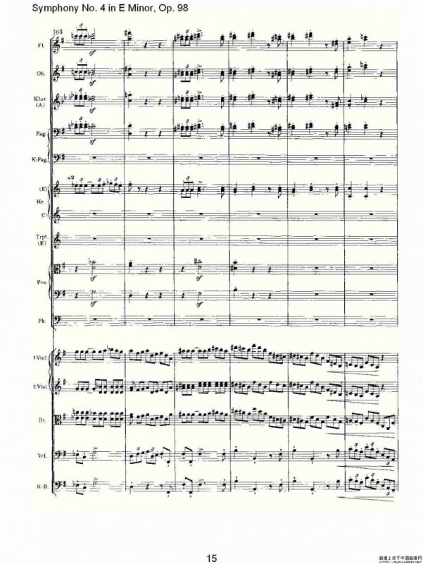 E小调第四交响曲, Op.98 第四乐章