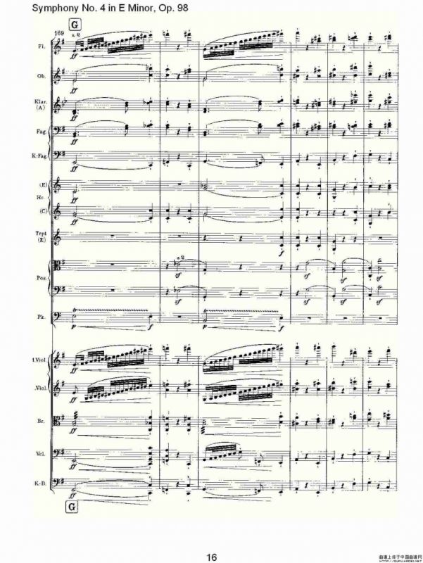 E小调第四交响曲, Op.98 第四乐章