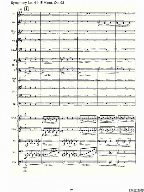 E小调第四交响曲, Op.98 第四乐章