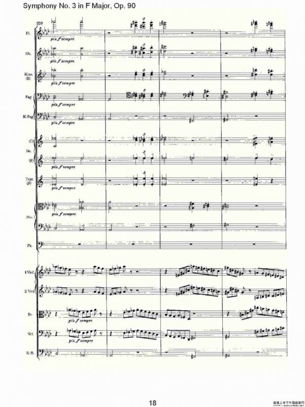 F大调第三交响曲, Op.90第四乐章