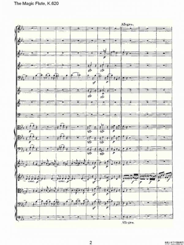 The Magic Flute, K.620