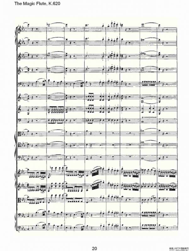The Magic Flute, K.620
