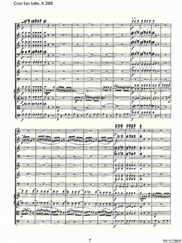 Cosě fan tutte, K.588