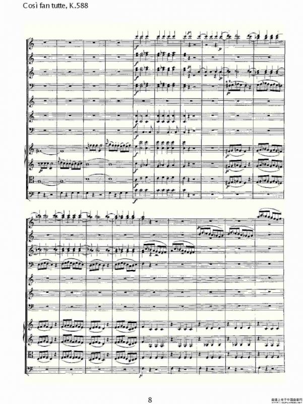 Cosě fan tutte, K.588