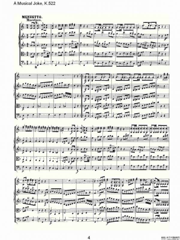 A Musical Joke, K.522