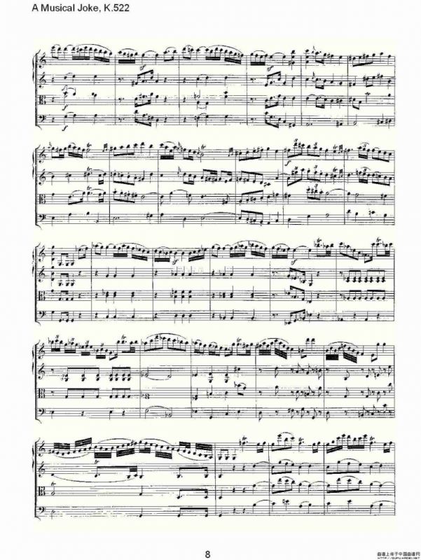 A Musical Joke, K.522