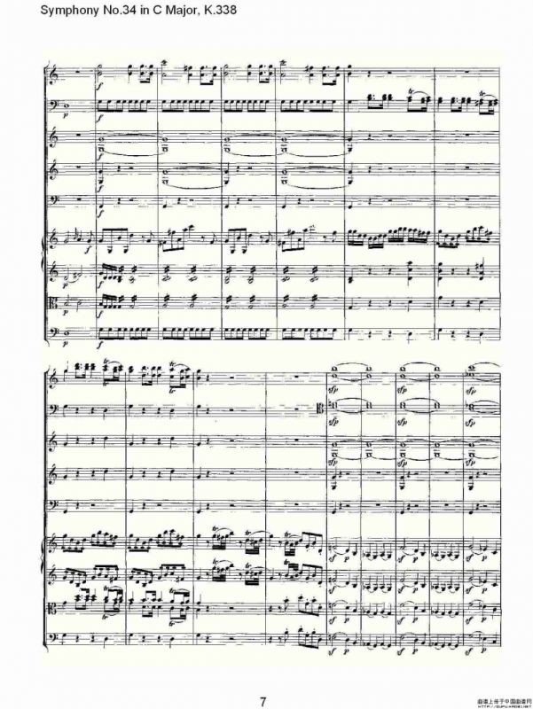 Symphony No.34 in C Major, K.338（C大调第三十四交响曲K.338）