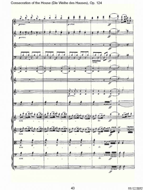 Consecration of the House（Die Weihe des Hauses), ）