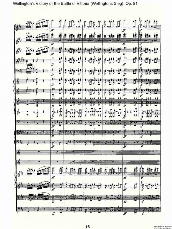 Wellingtons Sieg（ Op.91 第二乐章）