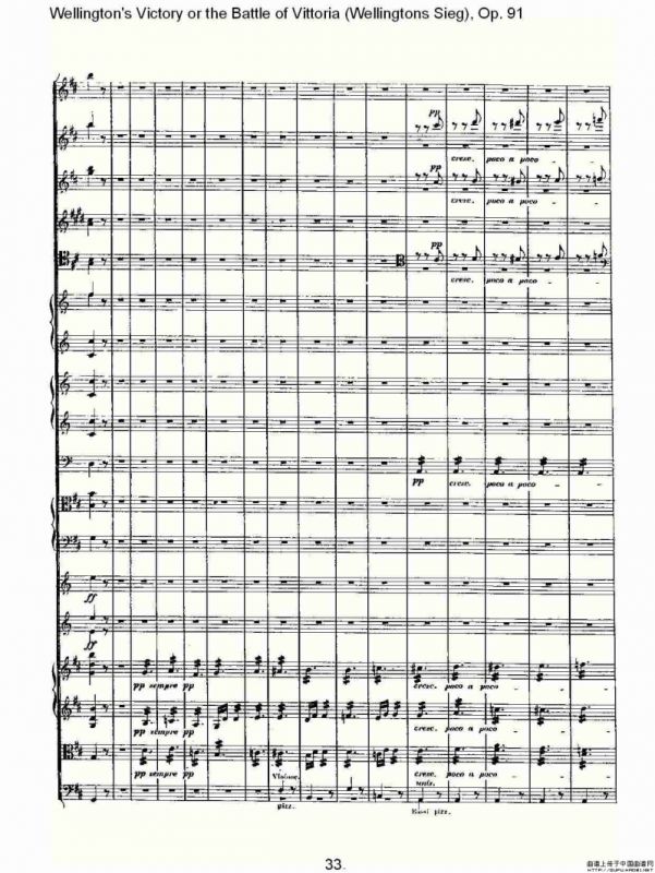 Wellingtons Sieg（ Op.91 第二乐章）