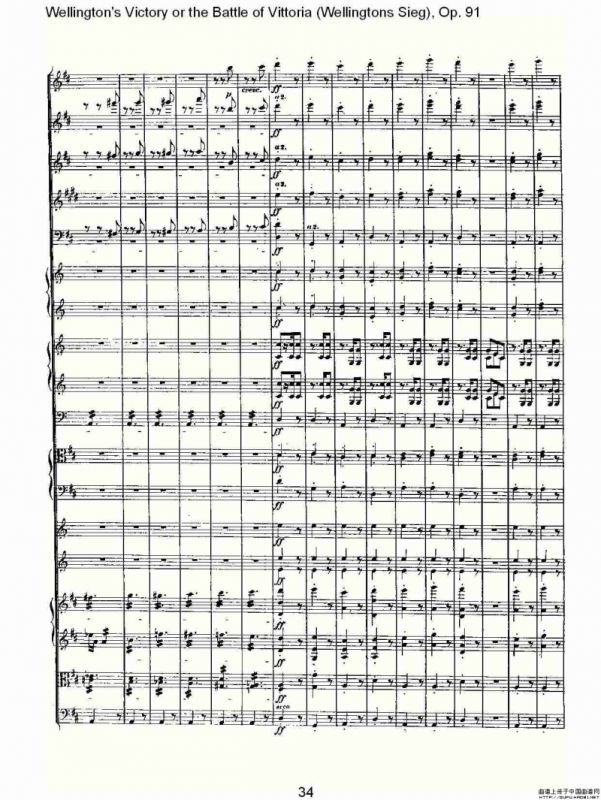 Wellingtons Sieg（ Op.91 第二乐章）
