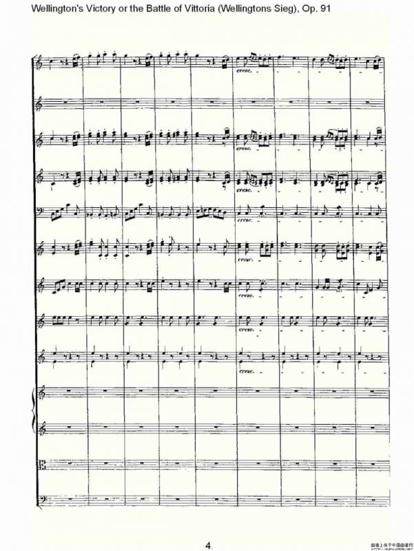 Wellingtons Sieg（ Op.91 第一乐章（一））